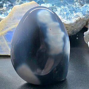 Orca Agate Free-Form – Inner Strength + Soothing Flow